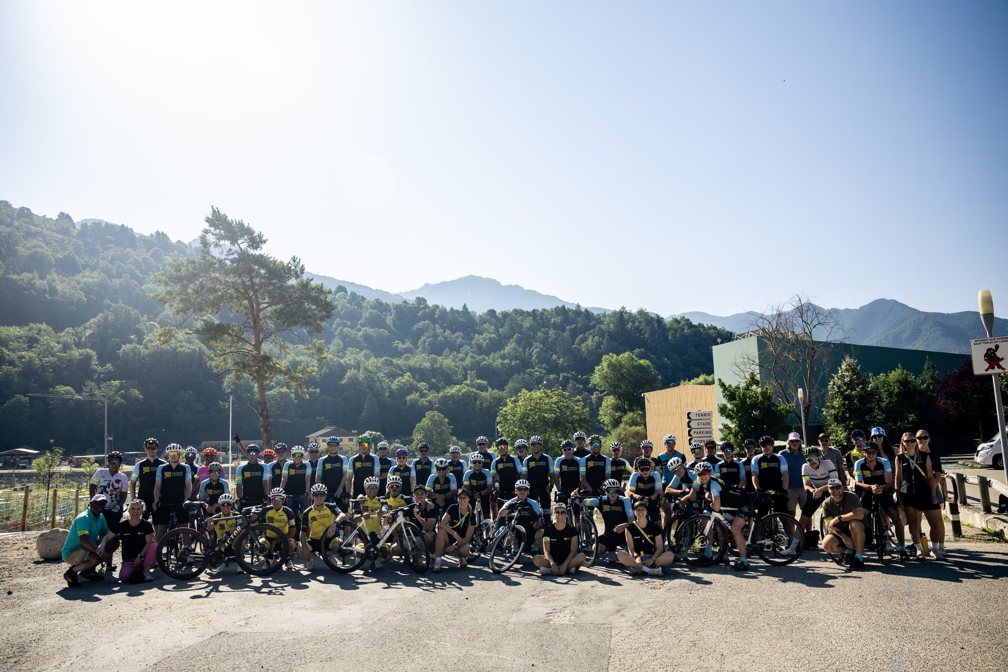 Mummu Cycling group photo, Tour de France 2024