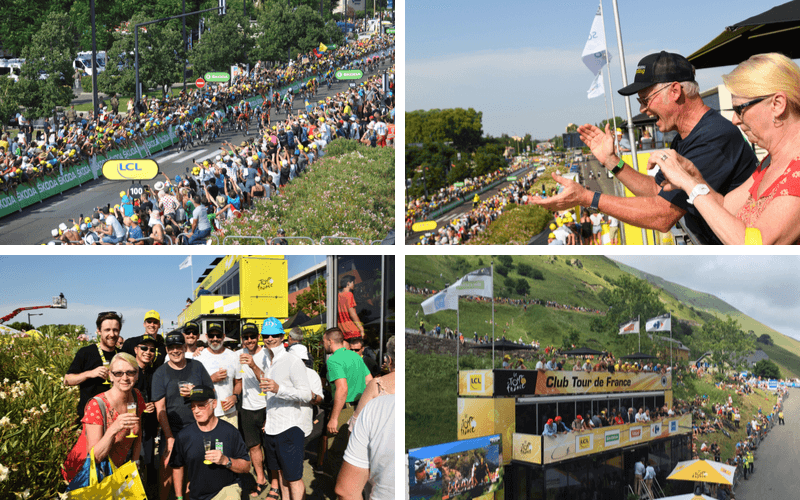 Tour de France grid views