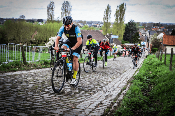 Cyclists on cobbles, 2022 Classics