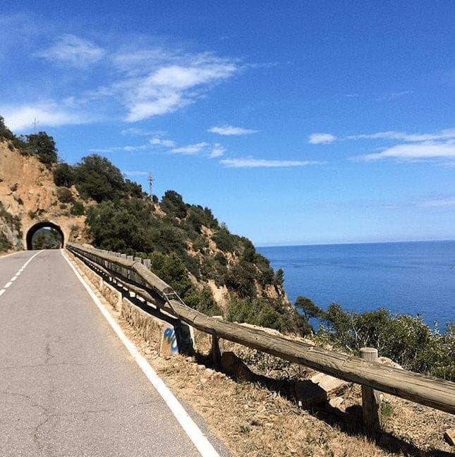 Costabrava coastal road